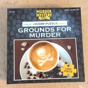 Ground For Murder Mystery Puzzle - 1000 piece
